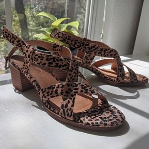 Madewell Heeled Sandal- size 7.5